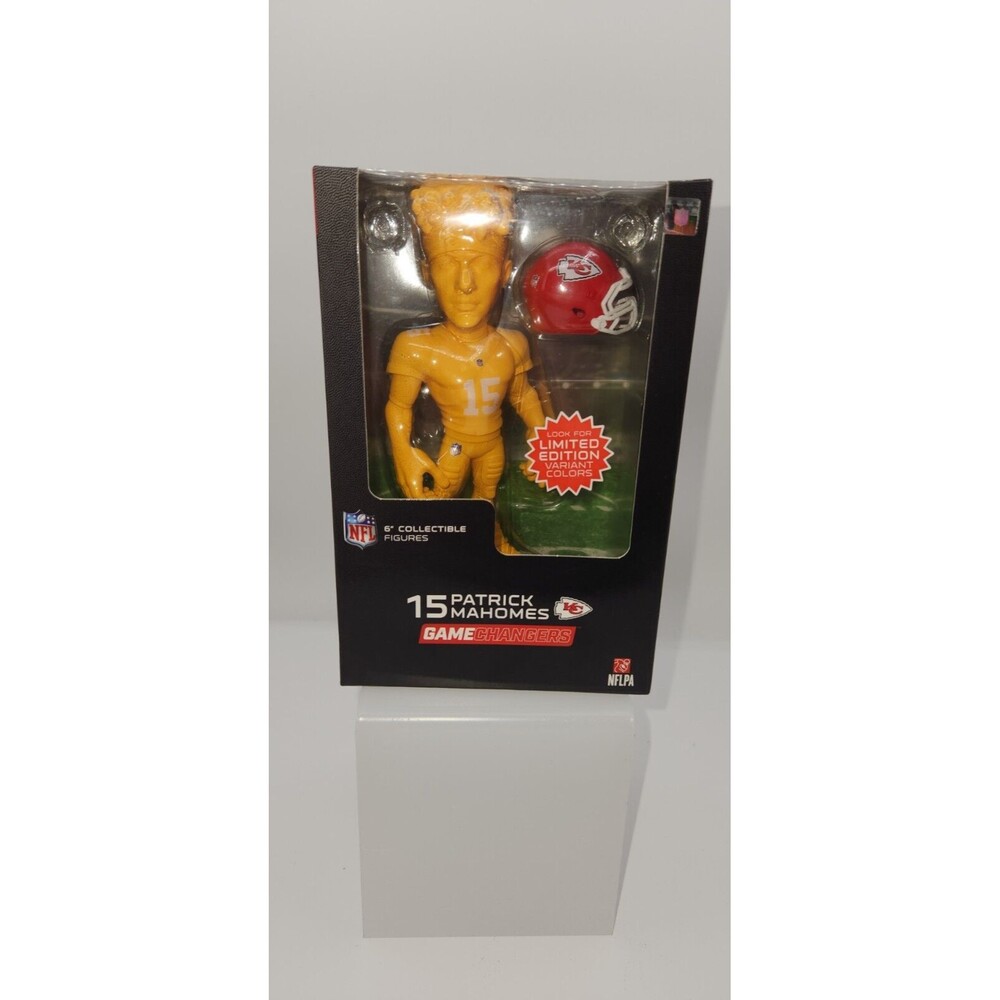 NFL Game Changers KC Chiefs Patrick Mahomes Yellow Variant Limited Edition 6"